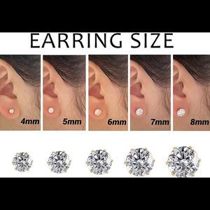 NEW Sterling Silver round stud earrings!